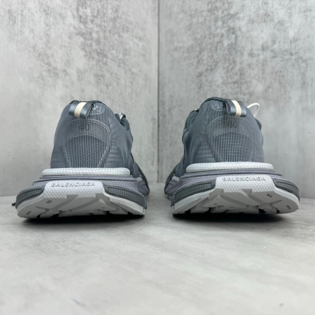 Balenciaga 3XL Net Sneaker In Grey Polyester - FashionPlug