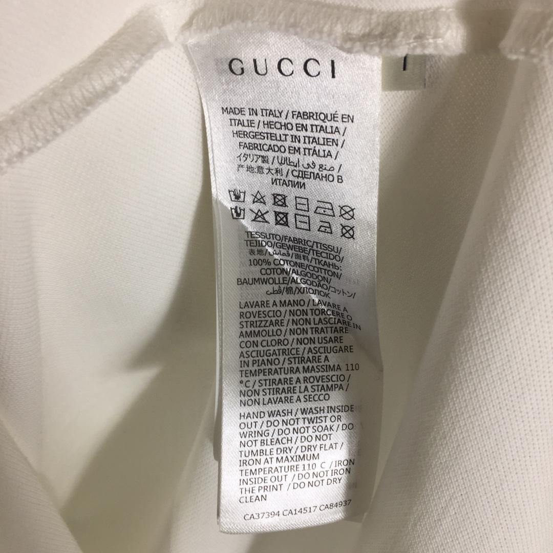 Gucci Cotton Piquet Polo Shirt - FashionPlug