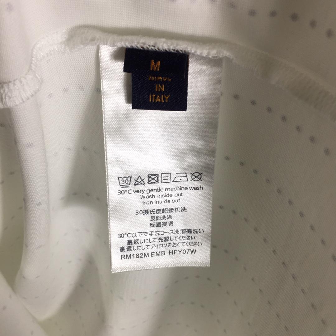 Louis Vuitton Cotton T-Shirt With Crystal - FashionPlug