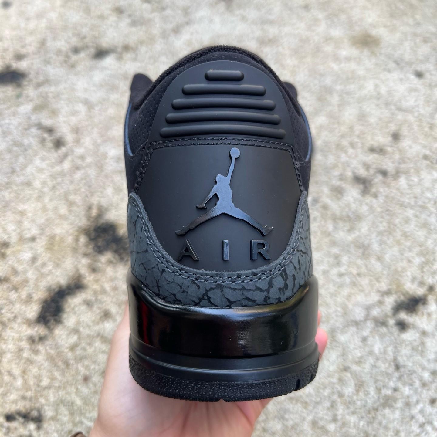 Air Jordan 3 “Black Cat” Basketball Shoes    CT8532-001 - FashionPlug