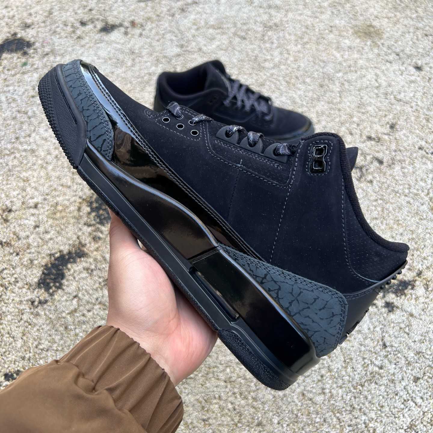 Air Jordan 3 “Black Cat” Basketball Shoes    CT8532-001 - FashionPlug