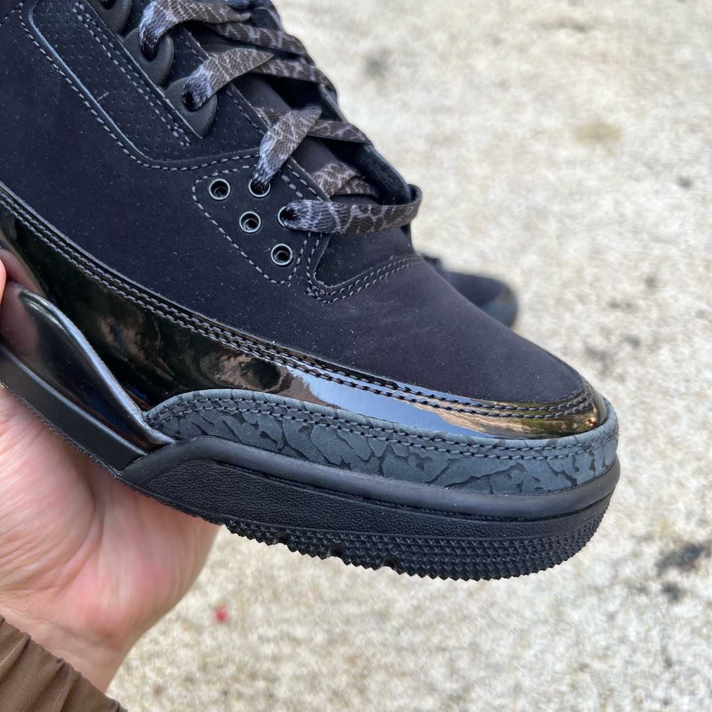 Air Jordan 3 “Black Cat” Basketball Shoes    CT8532-001 - FashionPlug
