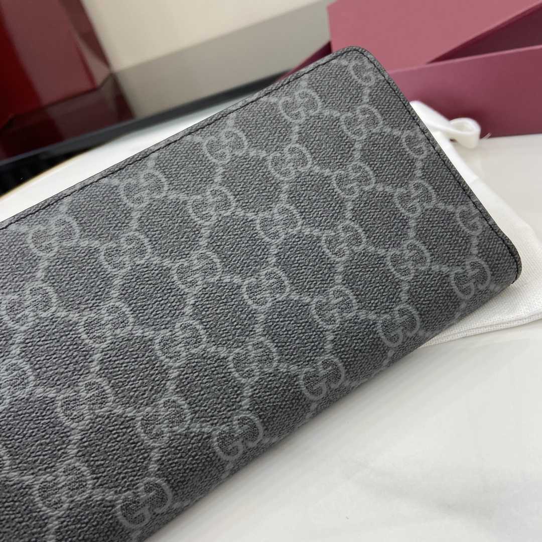 Gucci GG Emblem Around Wallet - FashionPlug