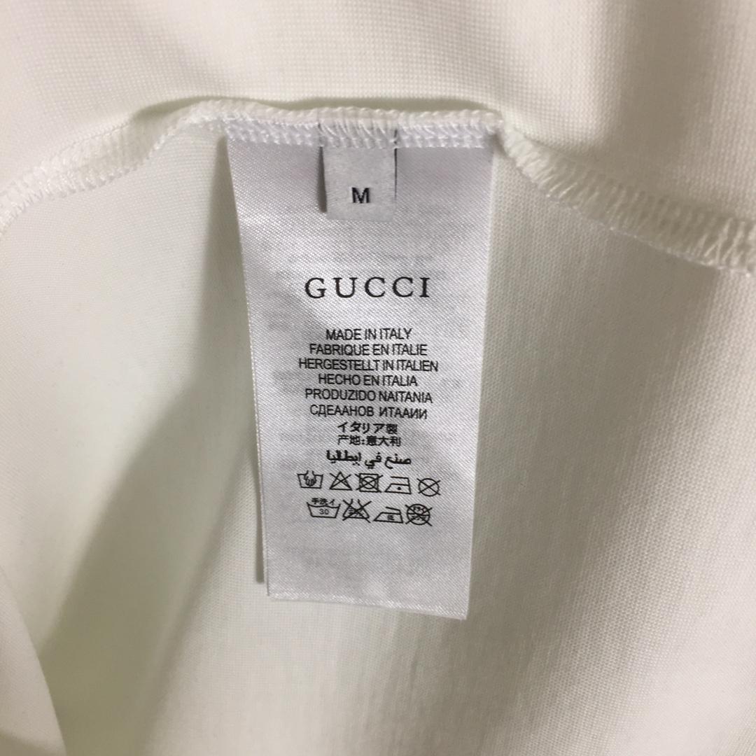 Gucci Cotton Jersey Printed T-shirt   - FashionPlug