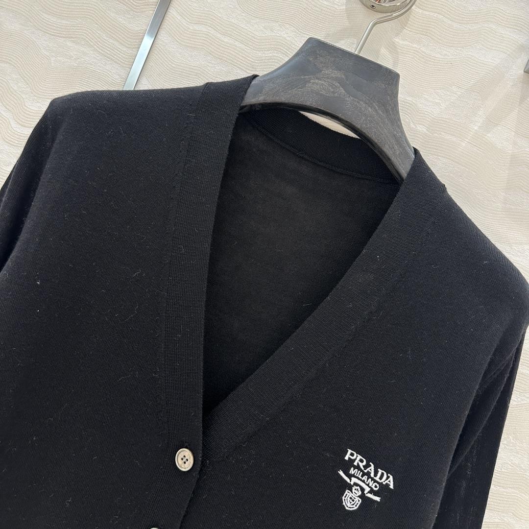Prada Cashmere Cardigan - FashionPlug