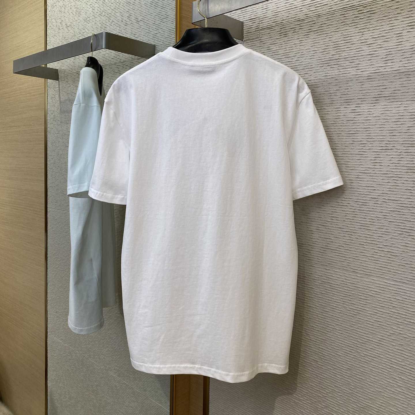 Gucci Embroidered Cotton Jersey T-shirt - FashionPlug