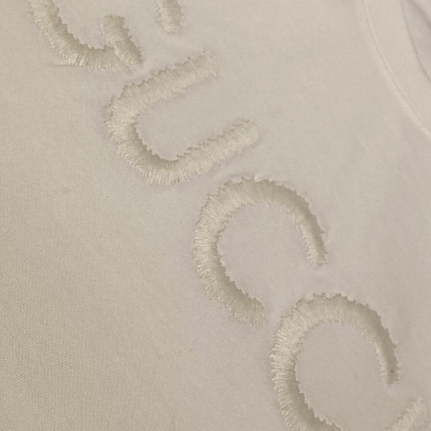 Gucci Embroidered Cotton Jersey T-shirt - FashionPlug