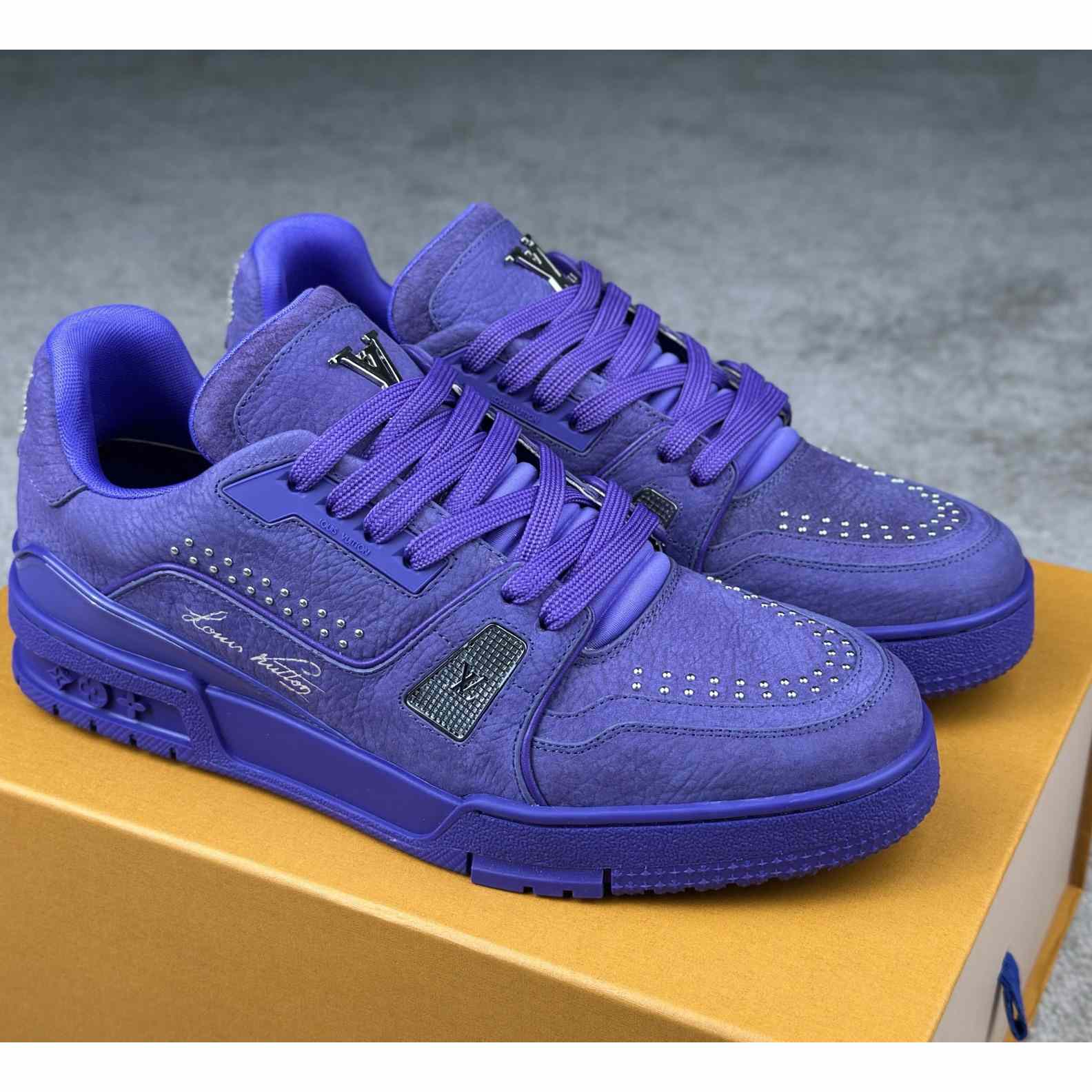 Louis Vuitton LV Trainer Sneaker       1ADHAF - FashionPlug