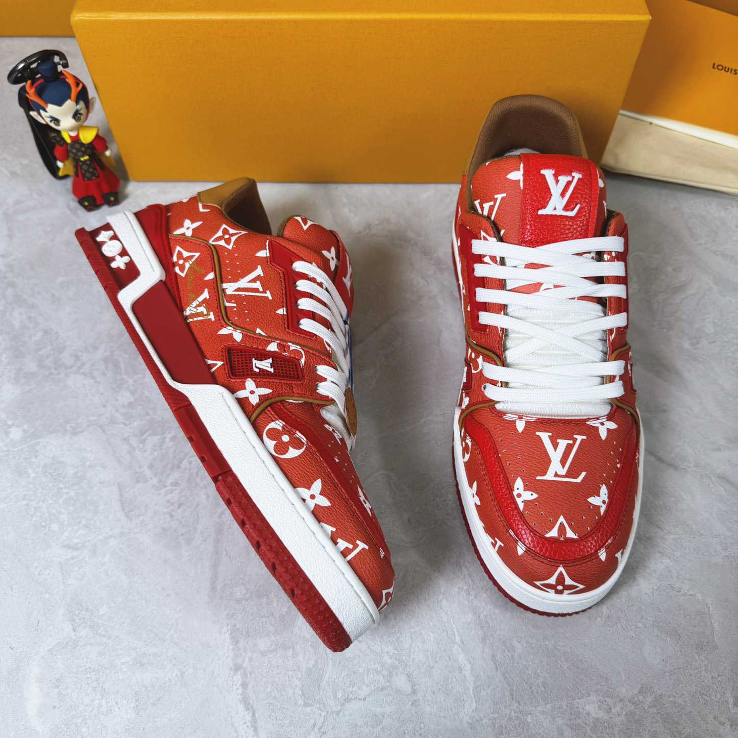Louis Vuitton LV Trainer Sneaker  1AHAMY - FashionPlug