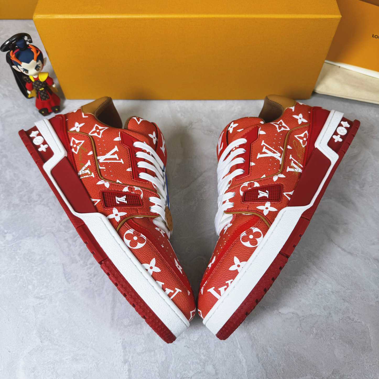 Louis Vuitton LV Trainer Sneaker  1AHAMY - FashionPlug