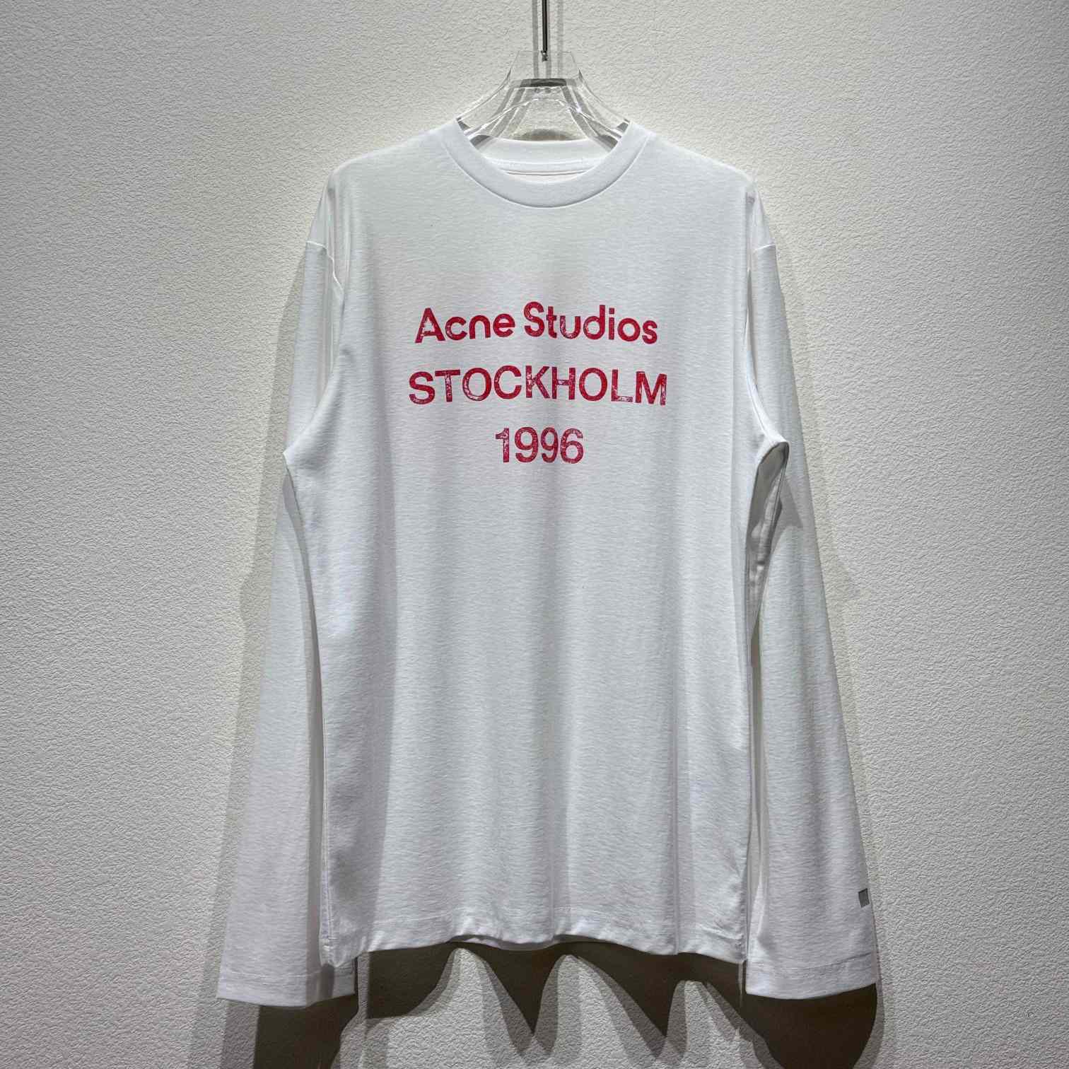 Acne Studios Edden 1996 Long Sleeve T-Shirt - FashionPlug