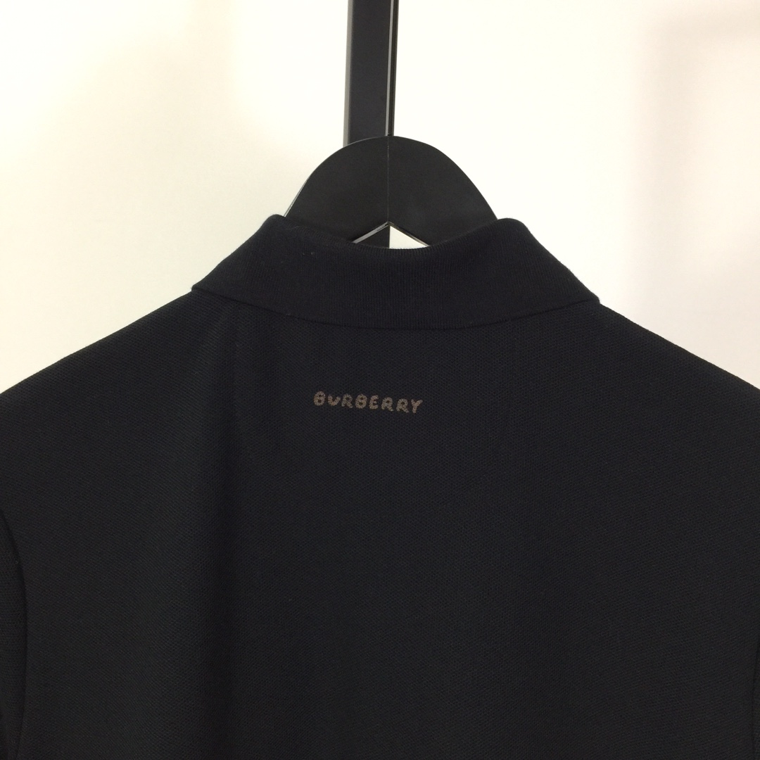 Burberry B Snake Cotton Polo Shirt - FashionPlug