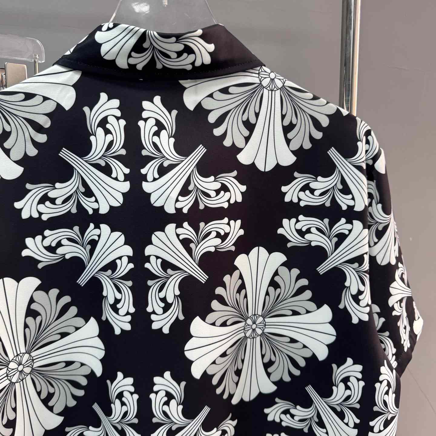 Chrome Heart Shirt & Shorts - FashionPlug