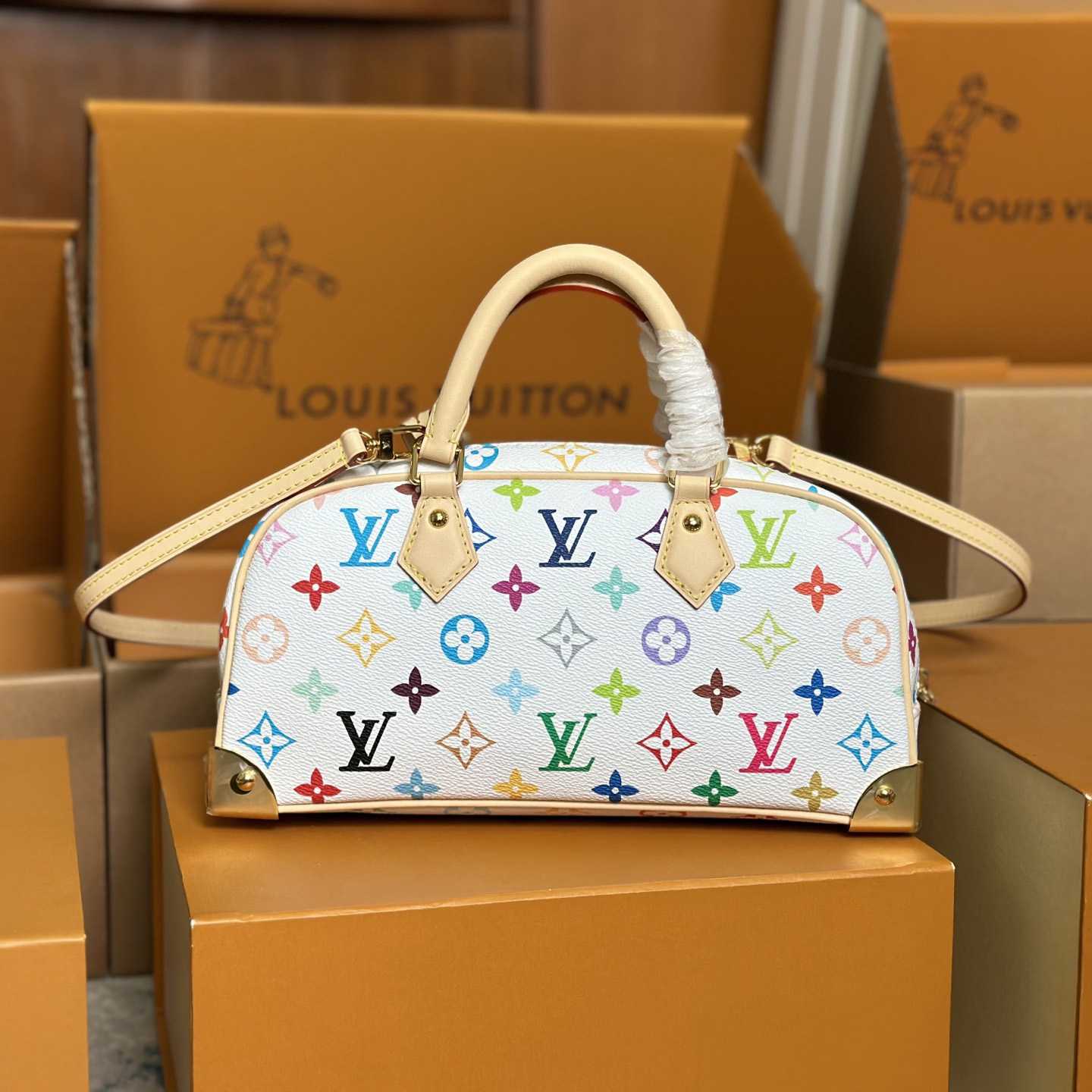 Louis Vuitton LV x TM Handbag East West  M13084 - FashionPlug