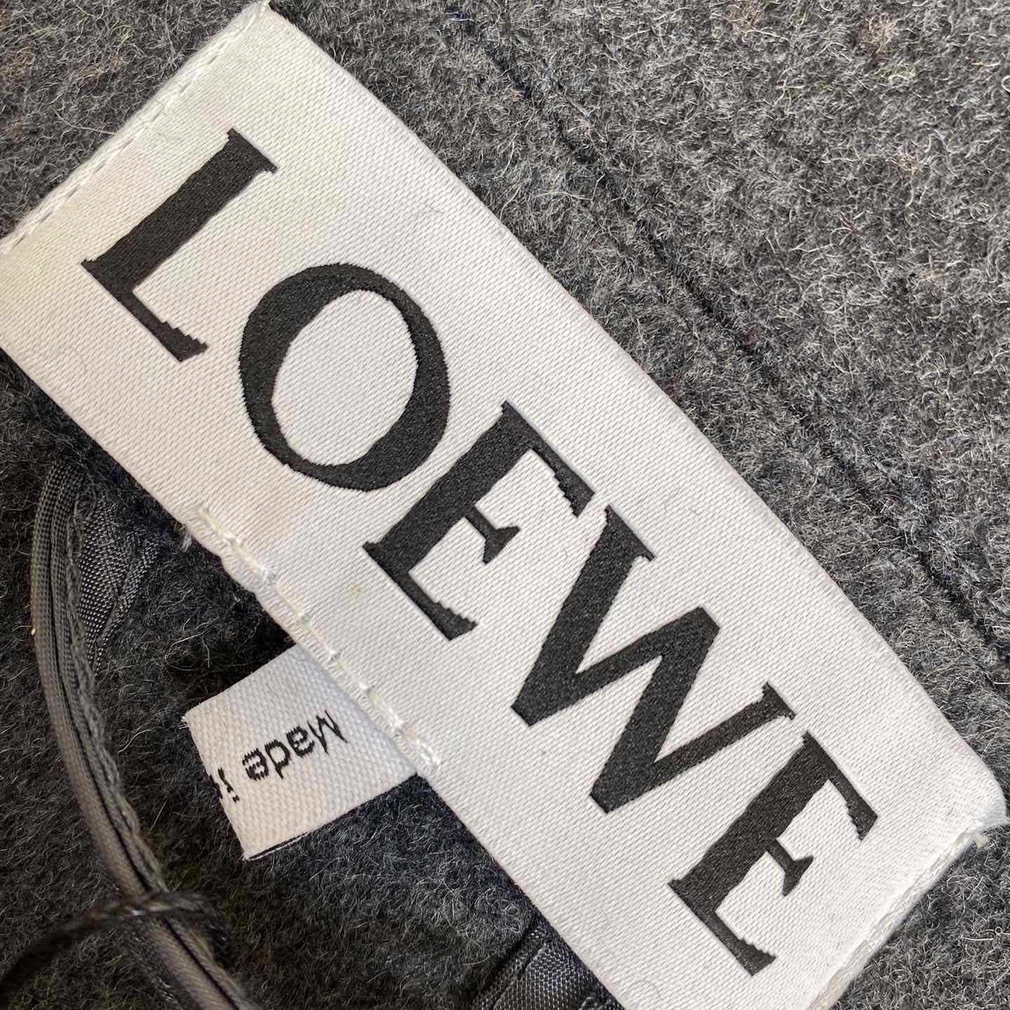 Loewe Workwear Jacket In Wool - FashionPlug