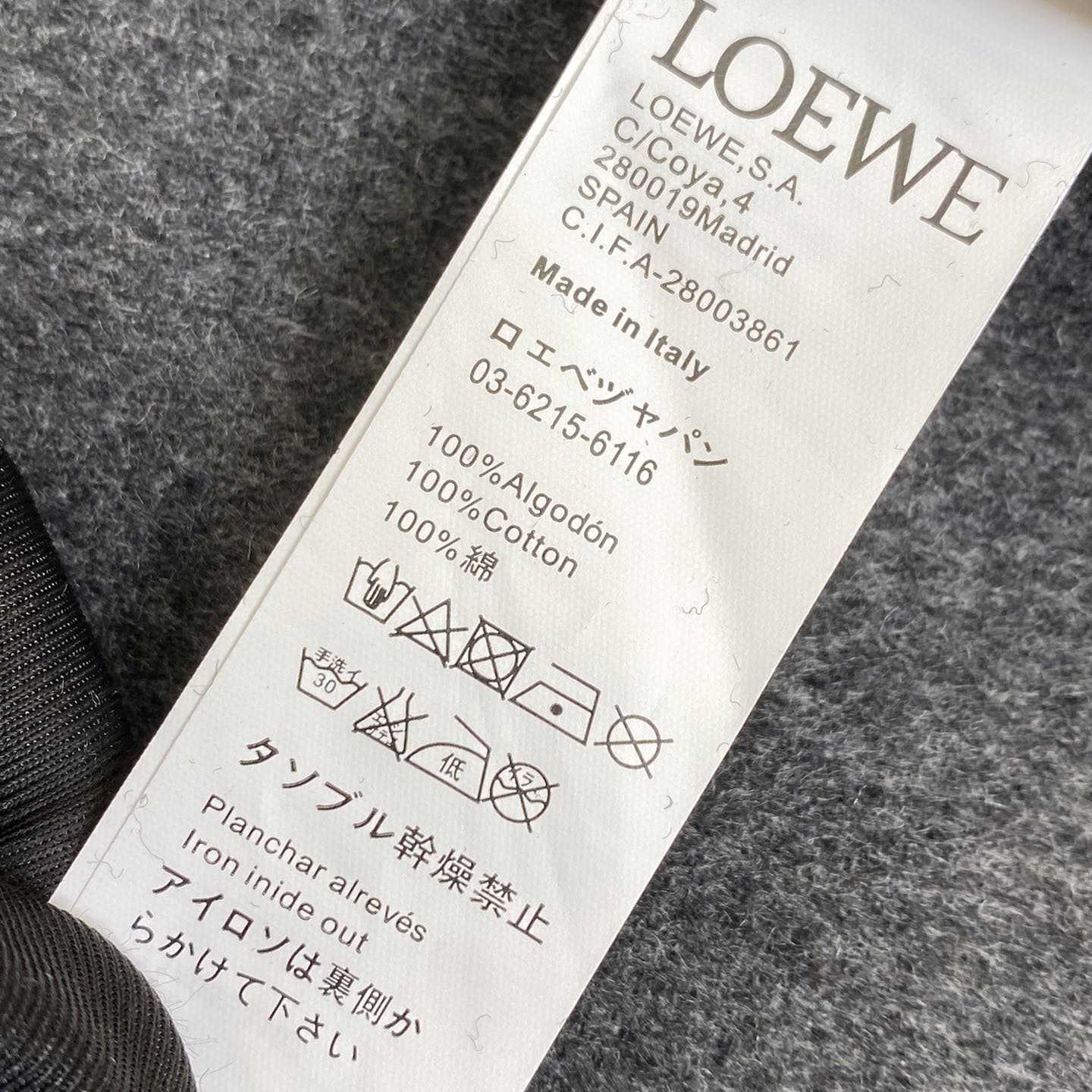 Loewe Workwear Jacket In Wool - FashionPlug