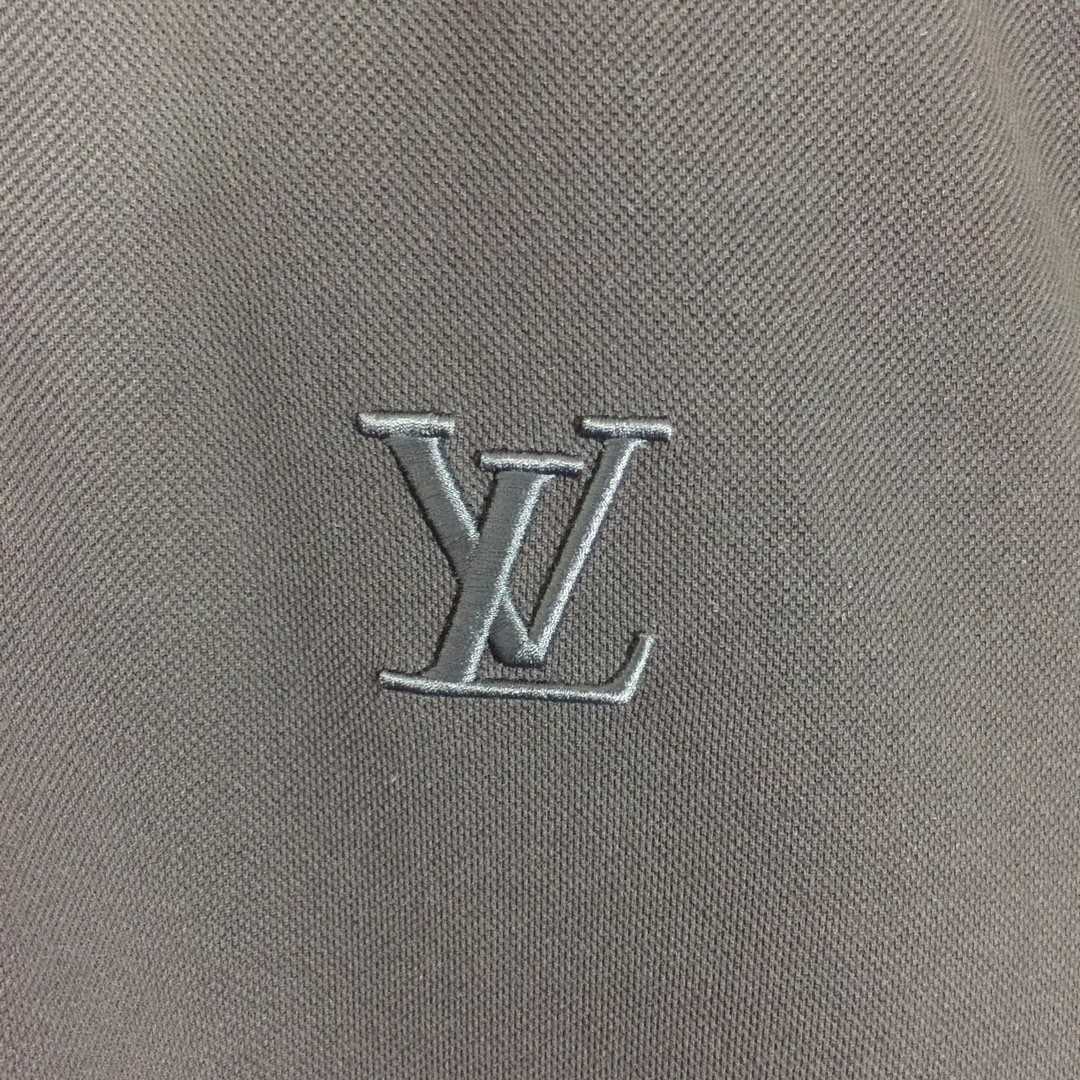 Louis Vuitton Short-Sleeved Cotton Polo Shirt    - FashionPlug