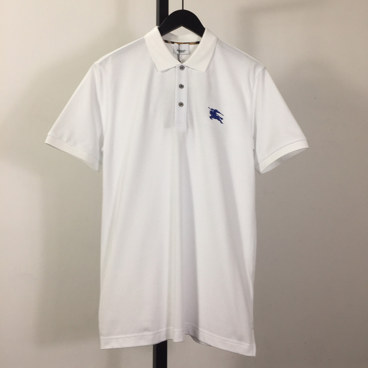 Burberry Logo Cotton Polo Shirt - FashionPlug