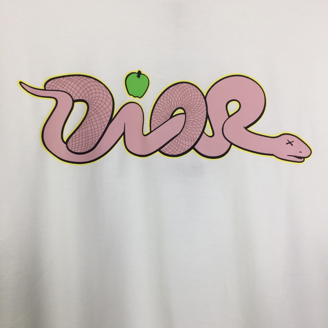 Dior Logo T-Shirt  - FashionPlug