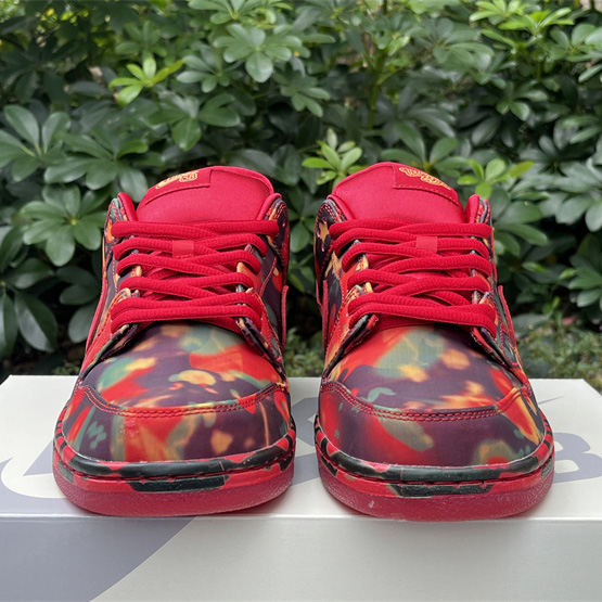 The Wizard of Oz x Nike SB Dunk Low“RubySlipper” Sneaker    FZ1291-600  - FashionPlug
