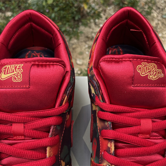 The Wizard of Oz x Nike SB Dunk Low“RubySlipper” Sneaker    FZ1291-600  - FashionPlug