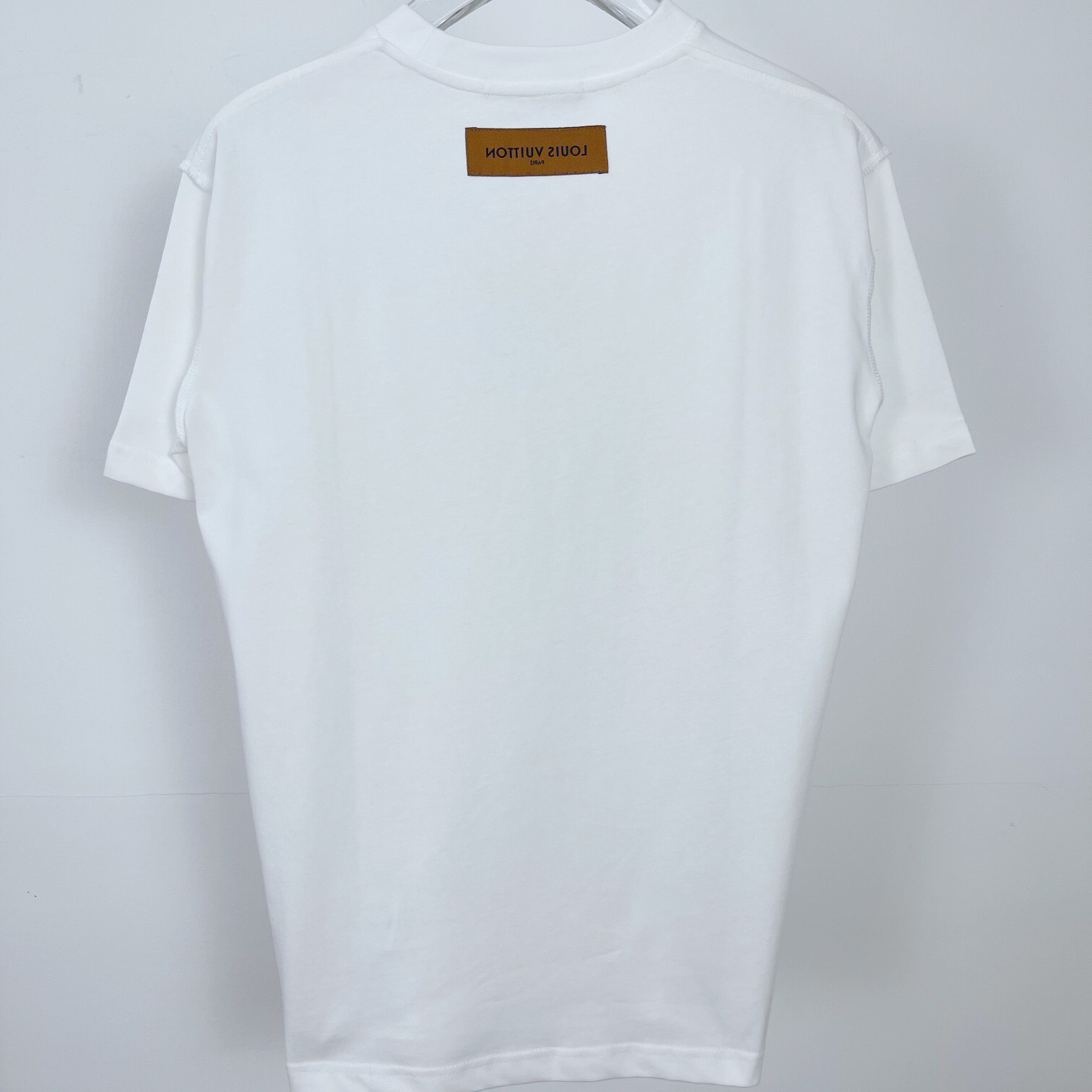 Louis Vuitton Logo Cotton T-Shirt    - FashionPlug