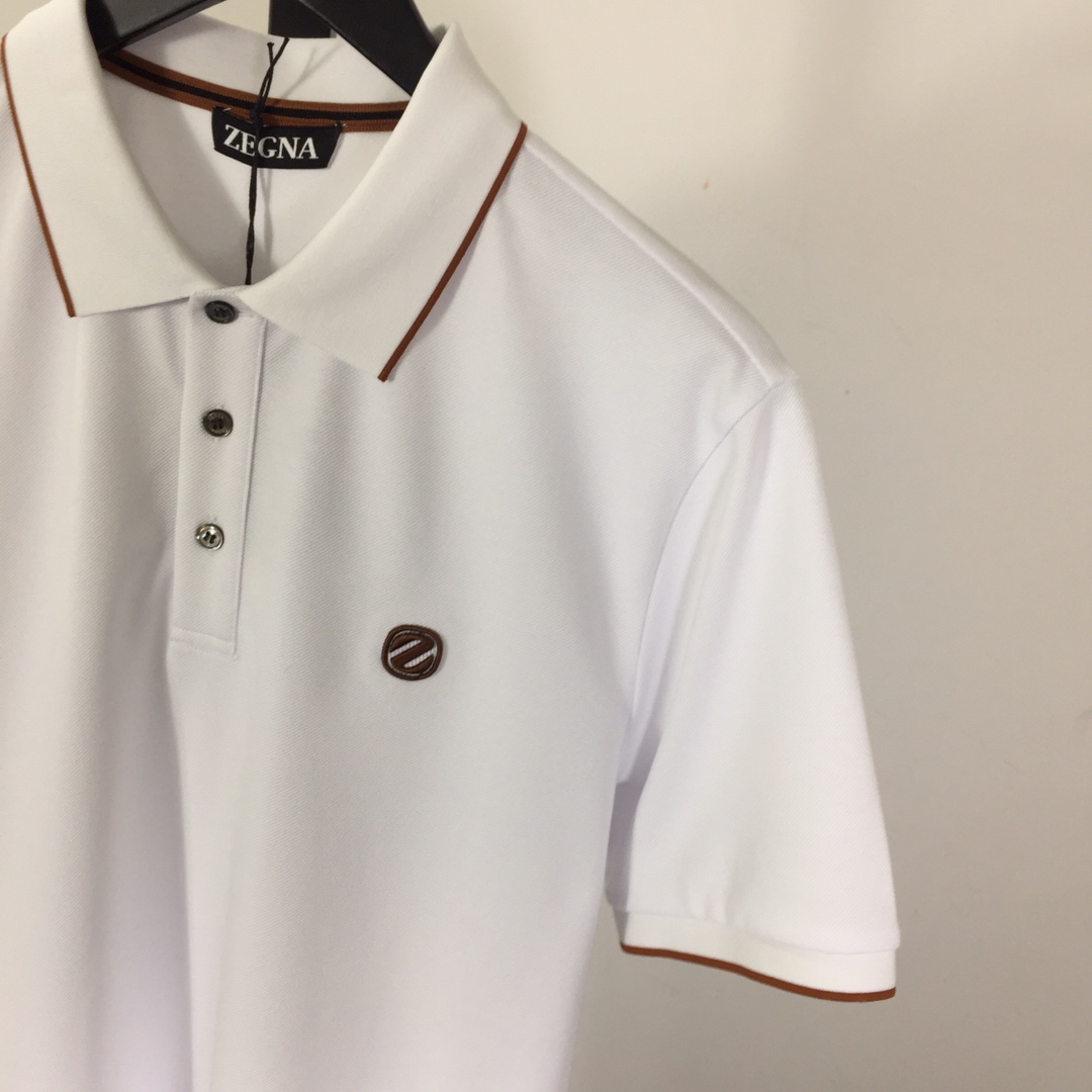 Zegna Cotton Polo Shirt - FashionPlug