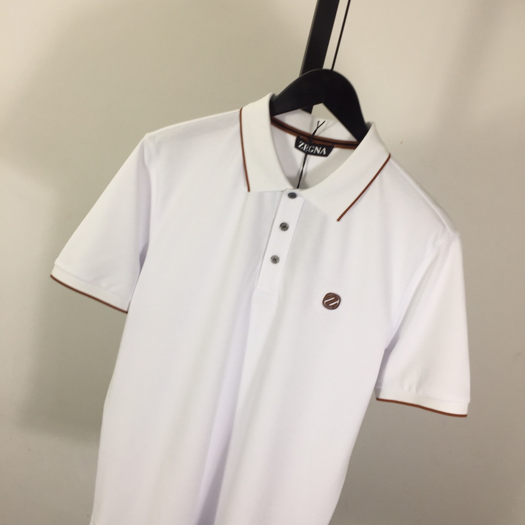 Zegna Cotton Polo Shirt - FashionPlug