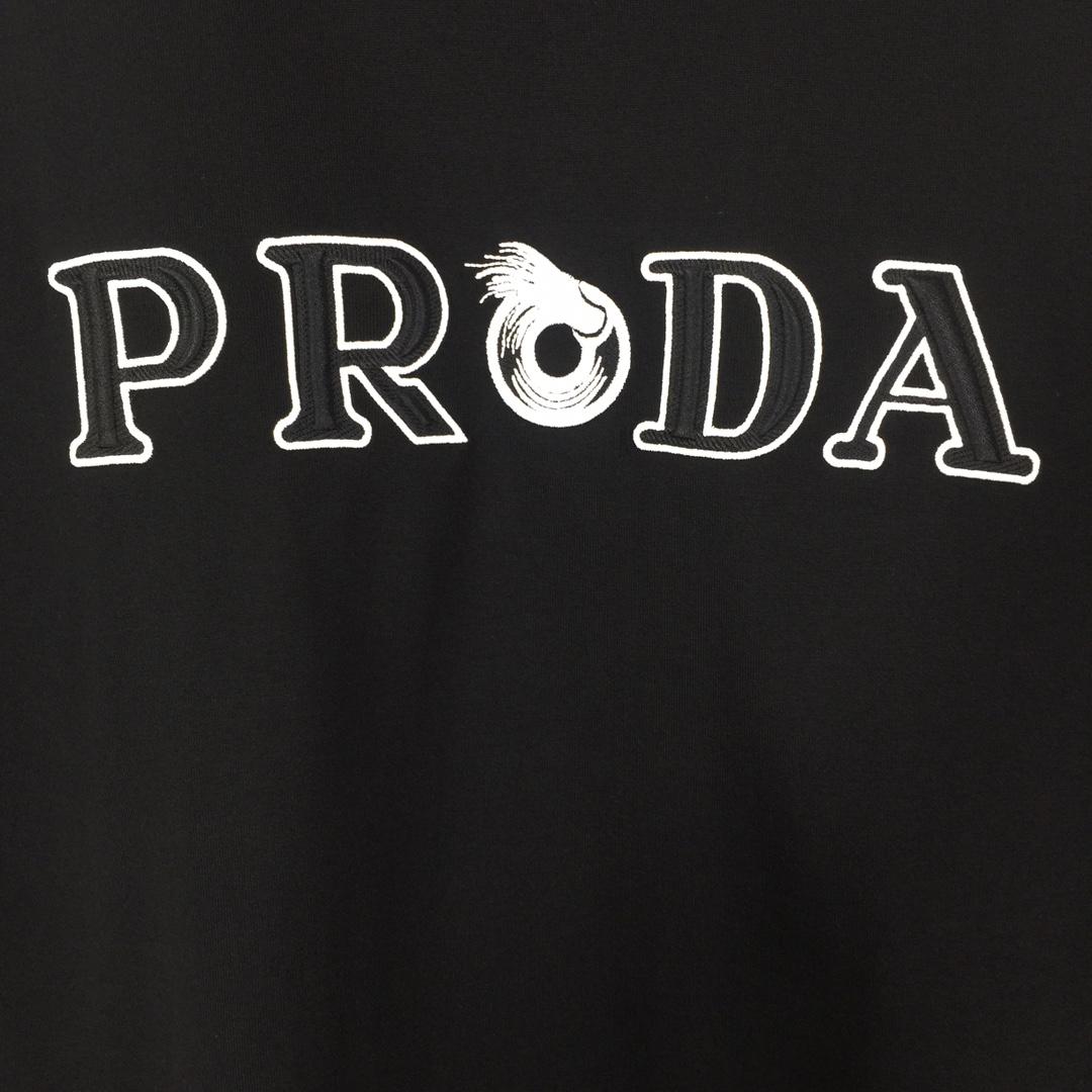 Prada Cotton  T-shirt  - FashionPlug
