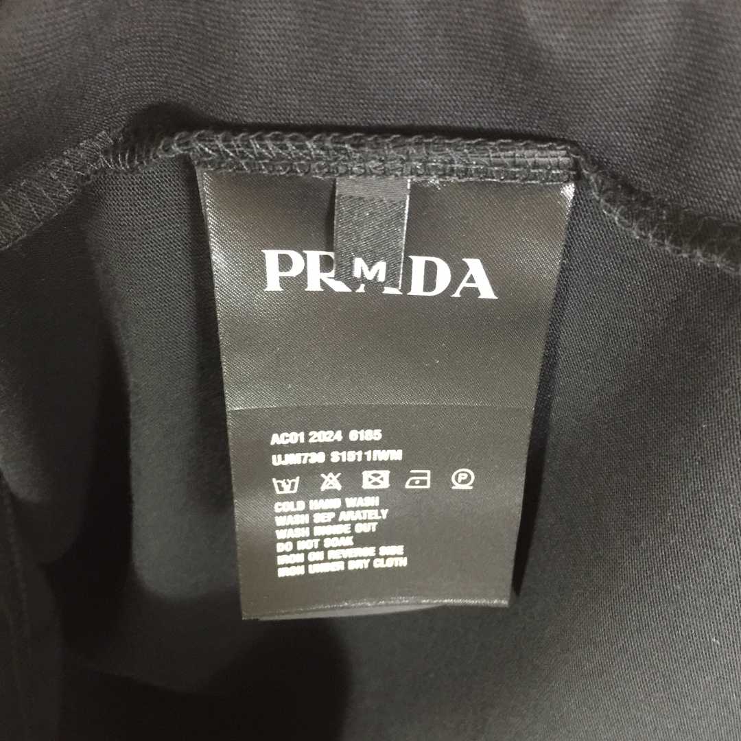 Prada Cotton  T-shirt  - FashionPlug