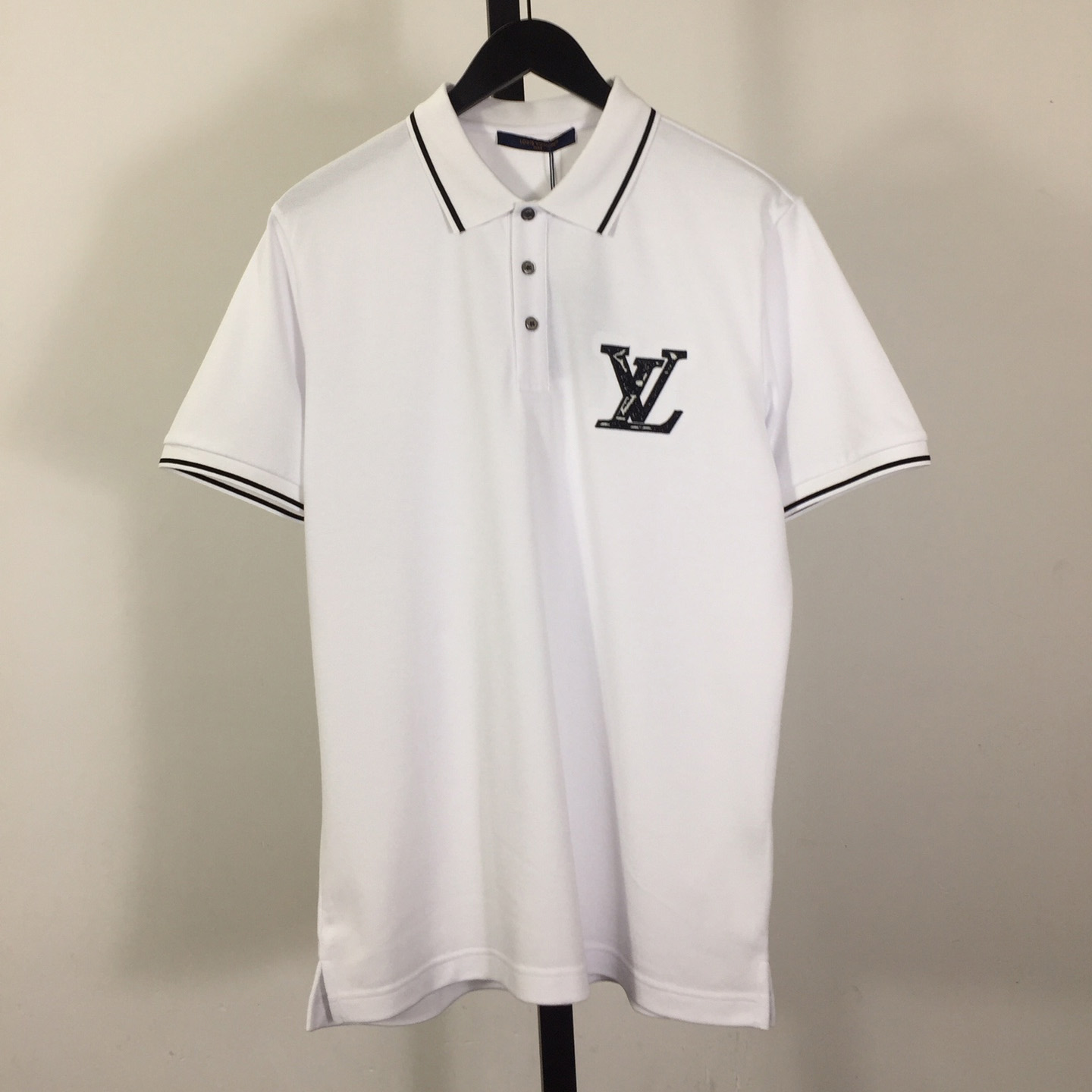 Louis Vuitton Short-Sleeved Cotton Polo Shirt    - FashionPlug