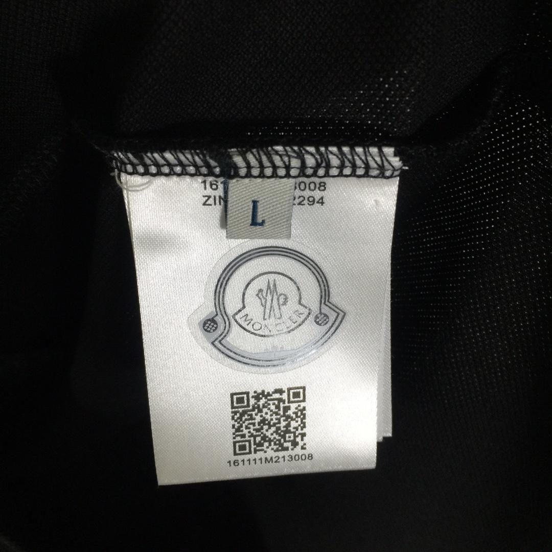 Moncler Logo Cotton Polo Shirt - FashionPlug