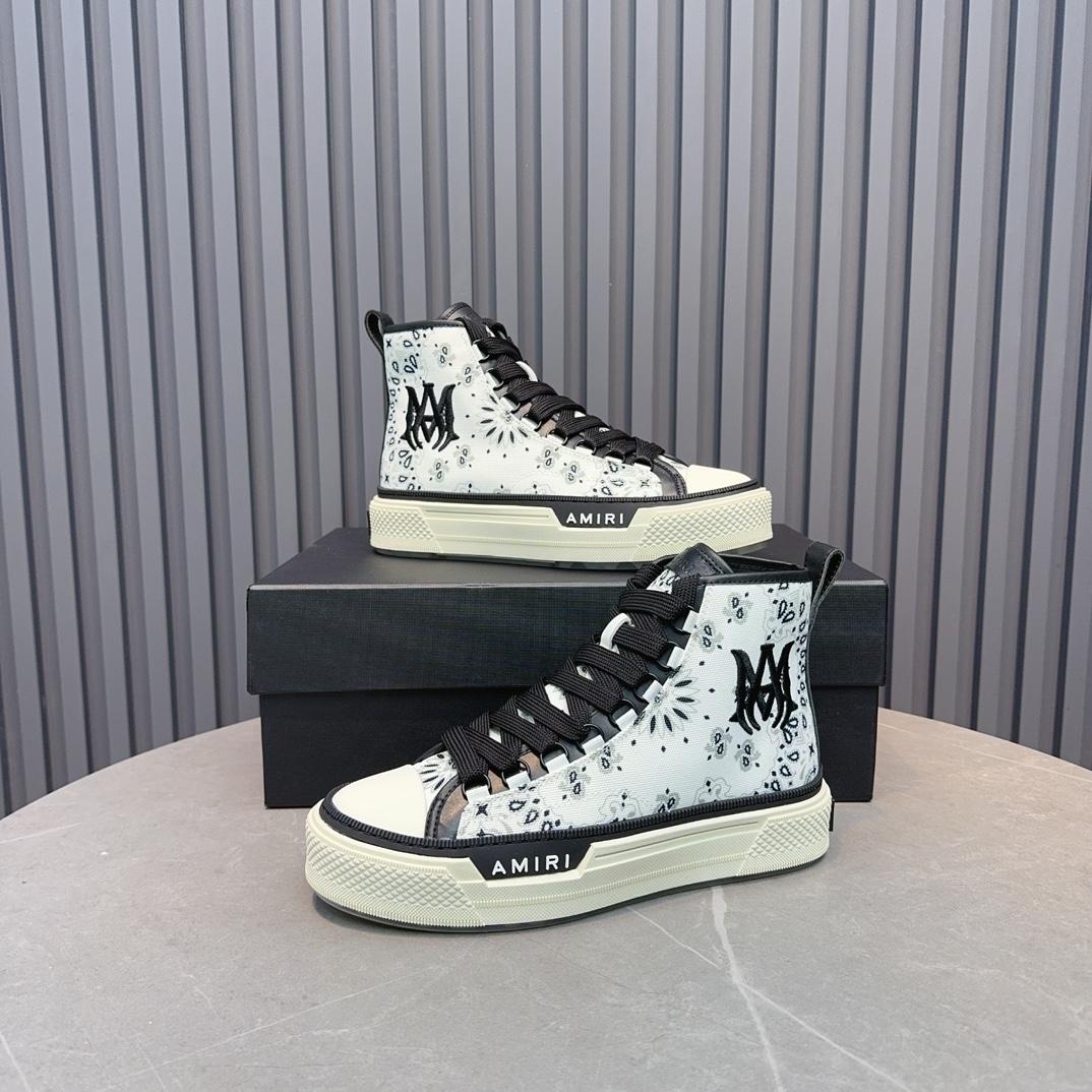 Amiri Court High 'Bandana - White'  - FashionPlug