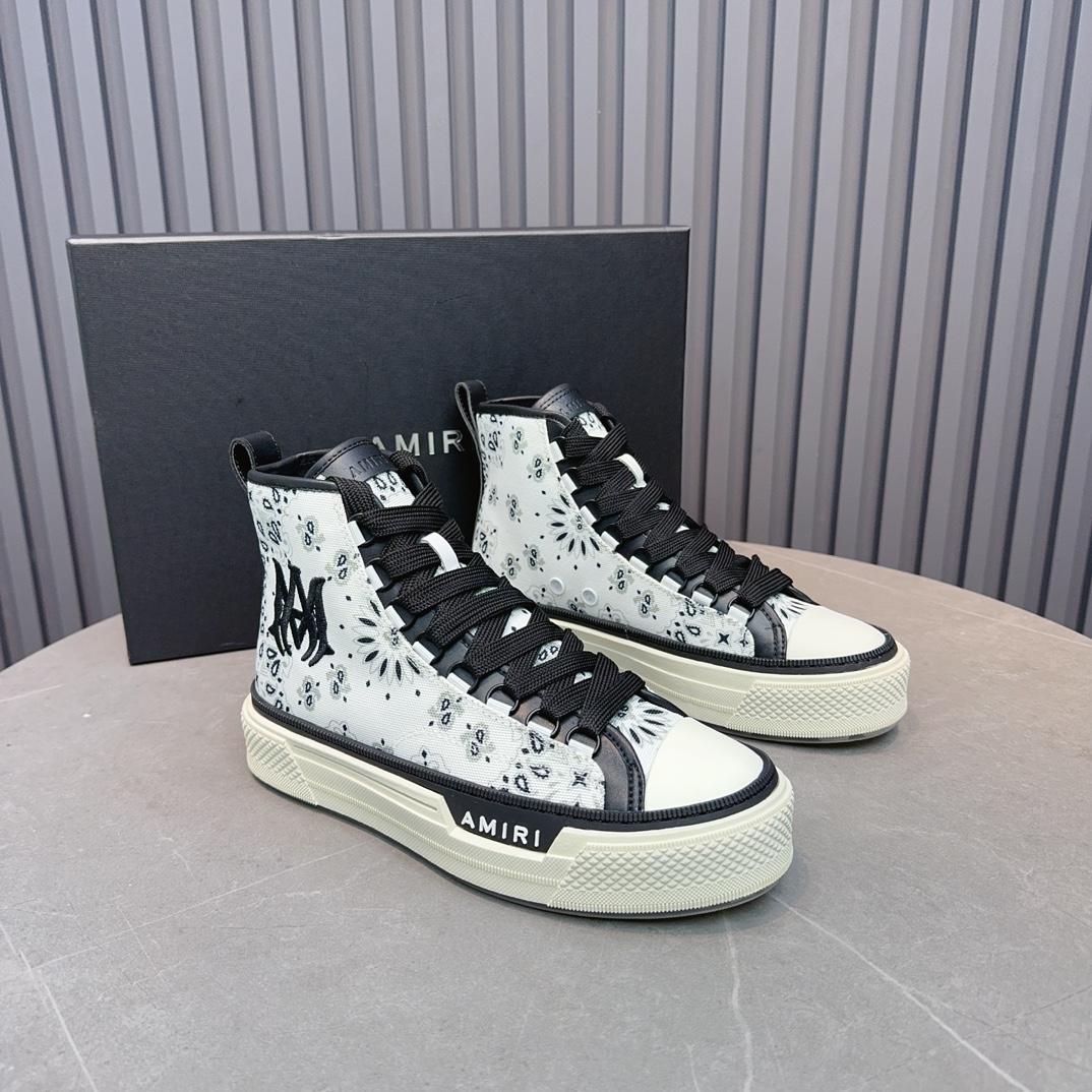 Amiri Court High 'Bandana - White'  - FashionPlug