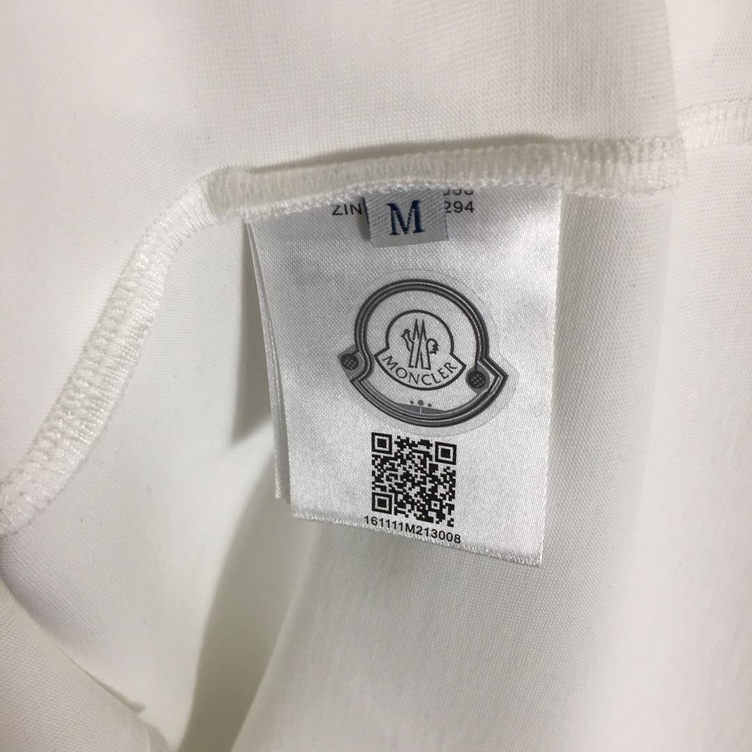 Moncler Logo Cotton T-shirt - FashionPlug