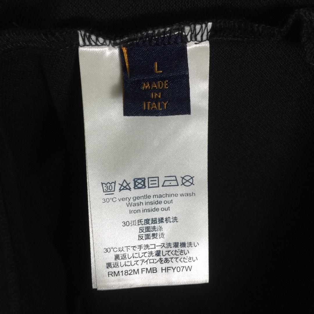 Louis Vuitton Short-Sleeved Cotton Polo Shirt    - FashionPlug