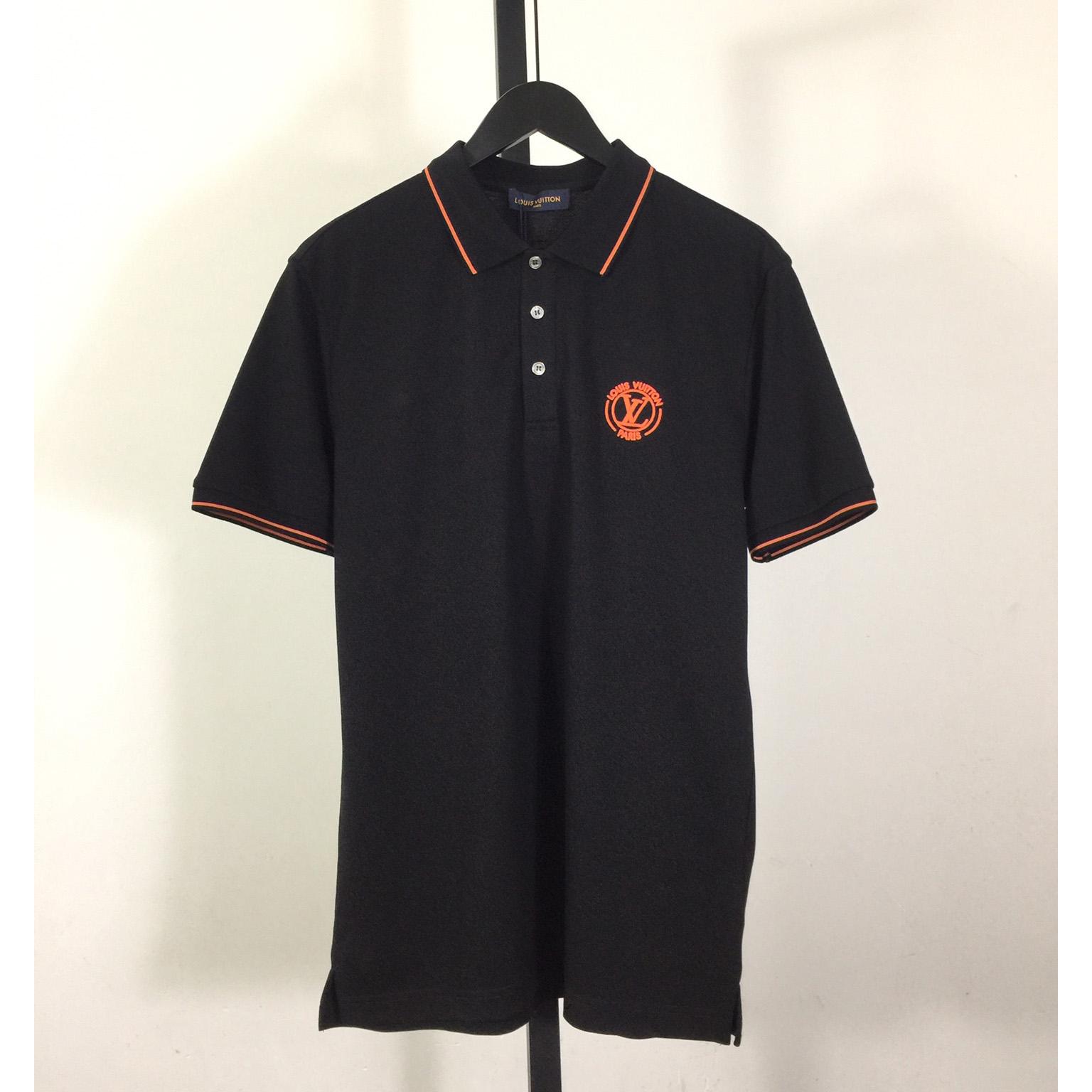 Louis Vuitton Short-Sleeved Cotton Polo Shirt    - FashionPlug