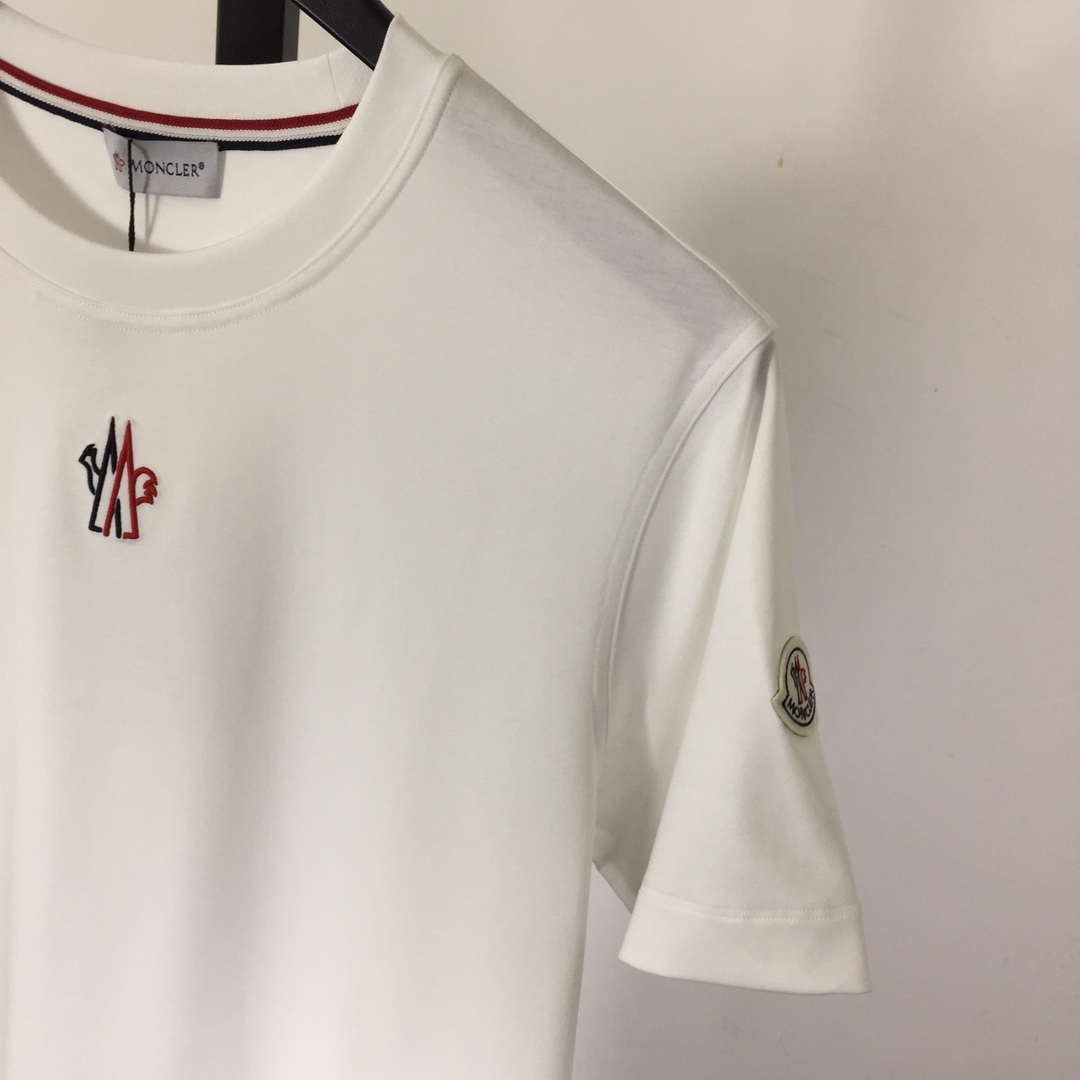Moncler Logo Cotton T-shirt - FashionPlug
