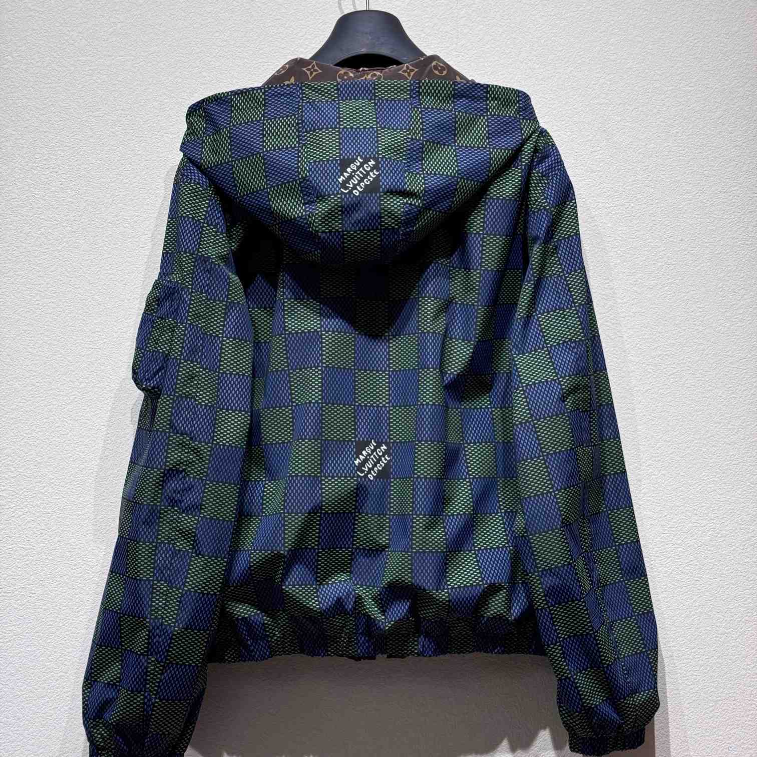 Louis Vuitton Damier Reversible Windbreaker    1AHBIW - FashionPlug