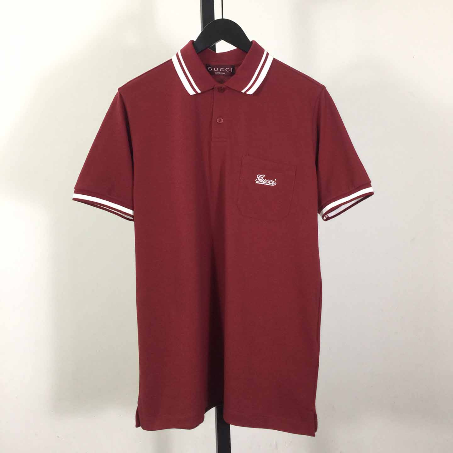 Gucci Cotton Piquet Polo Shirt - FashionPlug