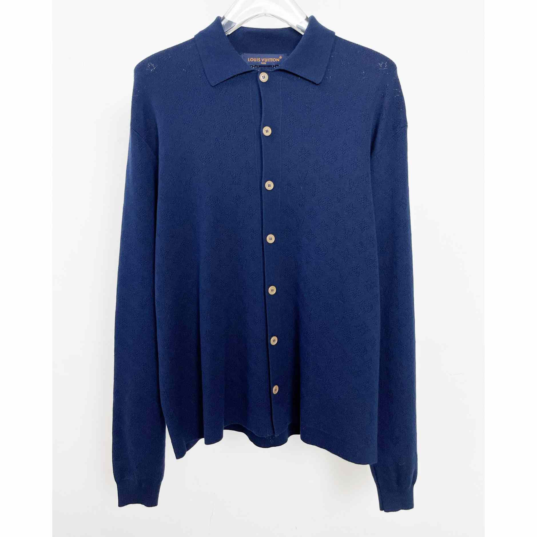 Louis Vuitton Wool Cardigan - FashionPlug