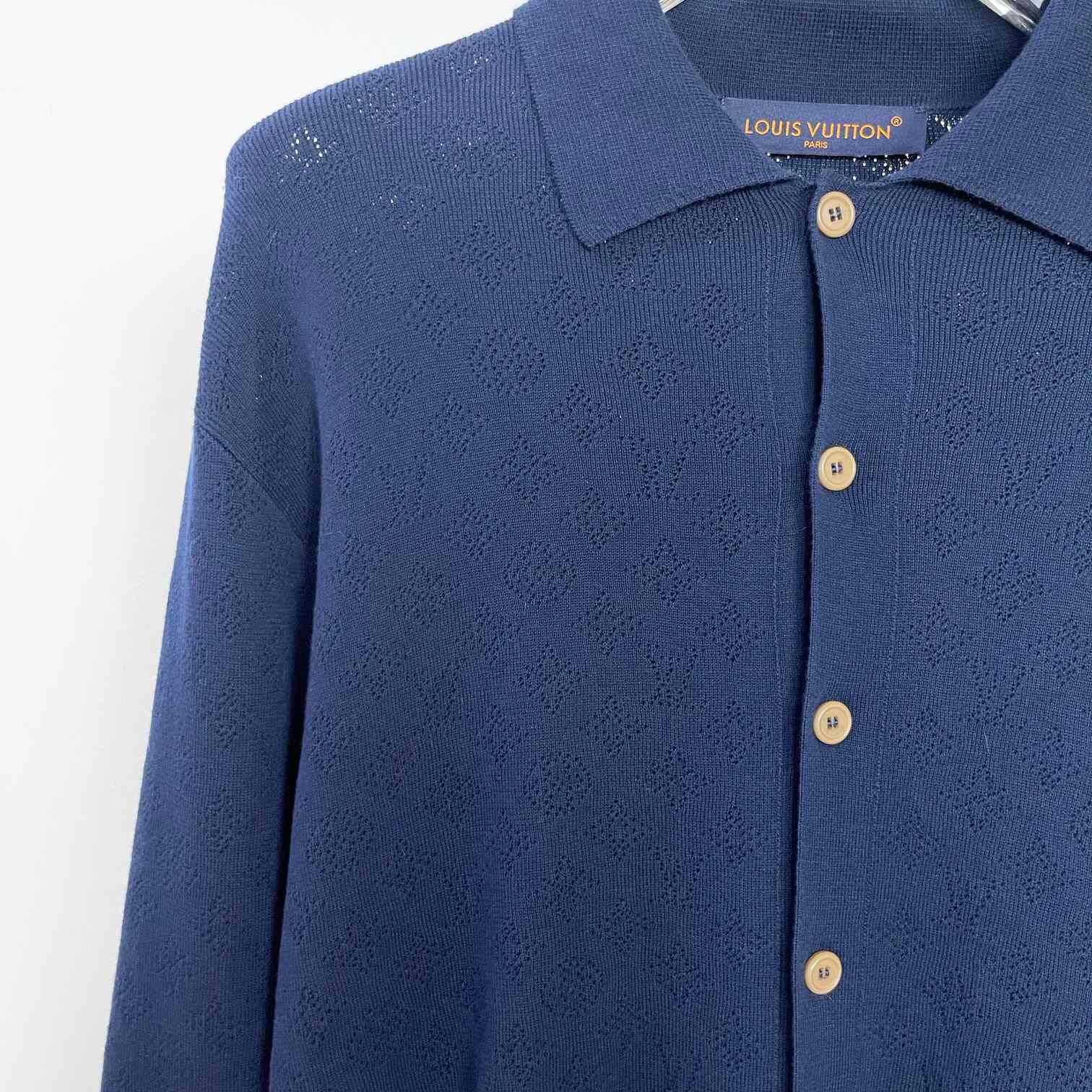 Louis Vuitton Wool Cardigan - FashionPlug