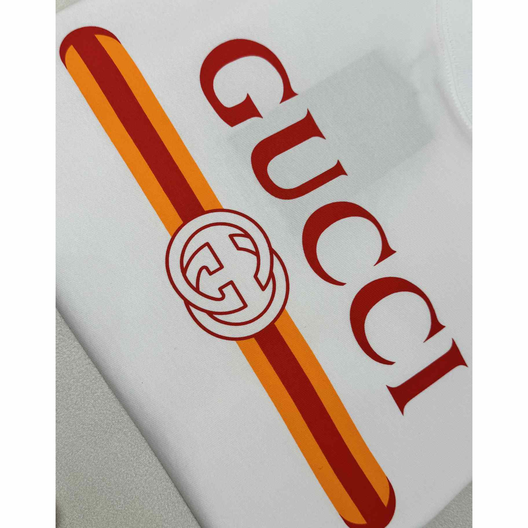 Gucci Printed Cotton Jersey T-shirt - FashionPlug