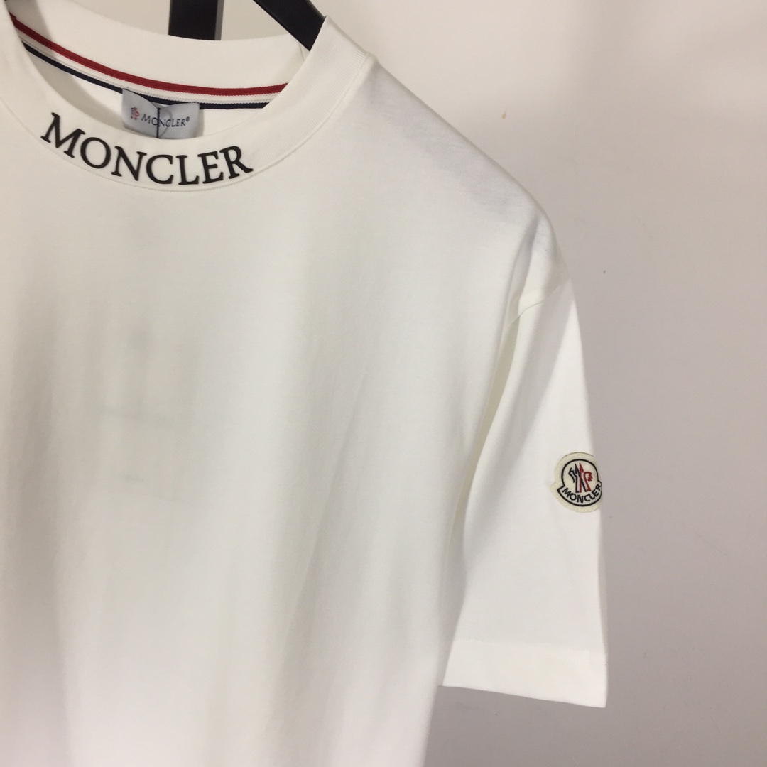Moncler Logo Cotton T-shirt - FashionPlug