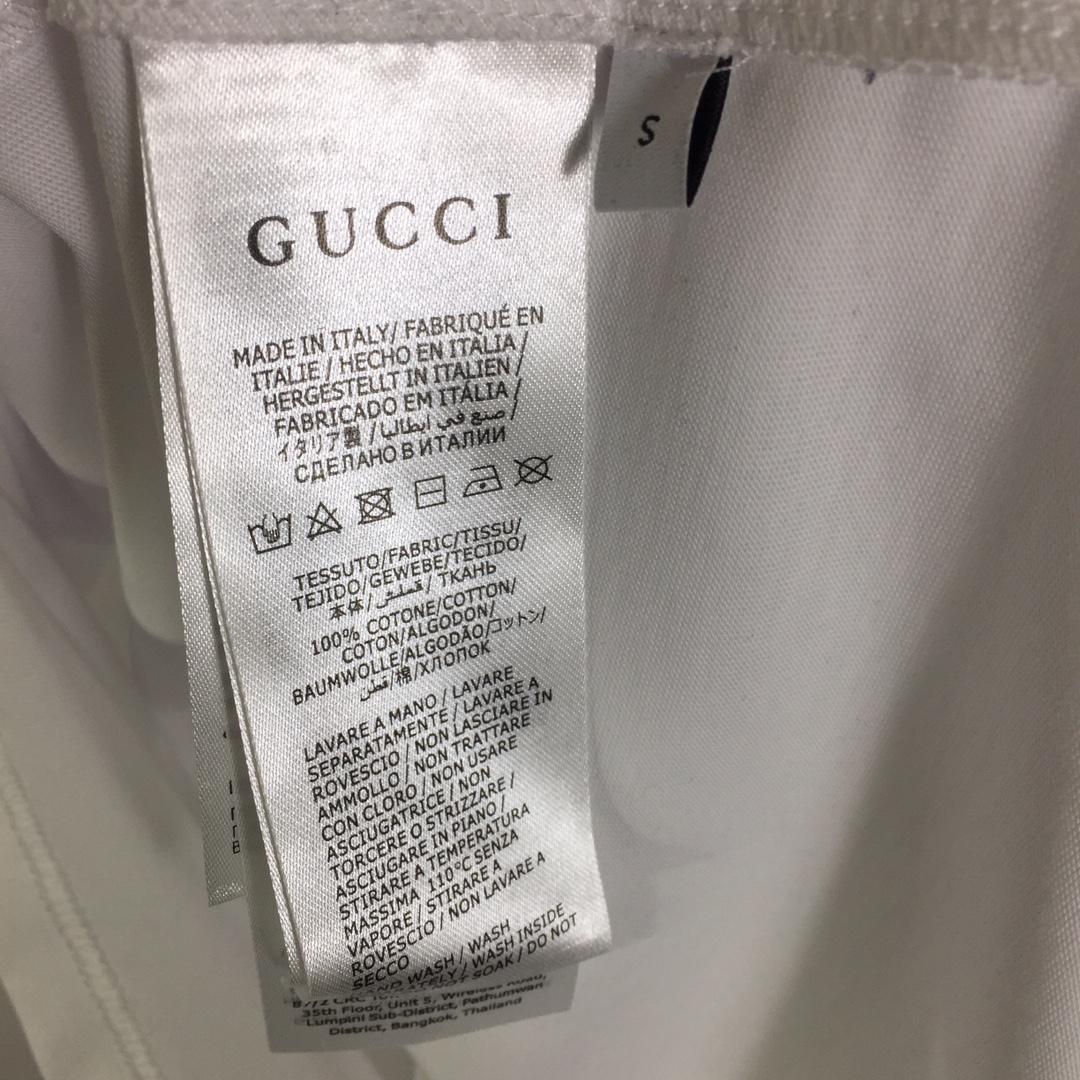 Gucci Cotton Jersey T-shirt With Print  - FashionPlug
