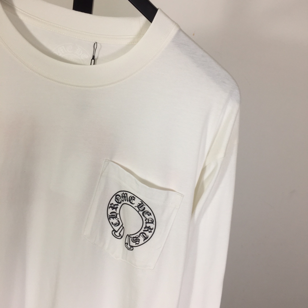 Chrome Hearts Long-sleeved Tee - FashionPlug
