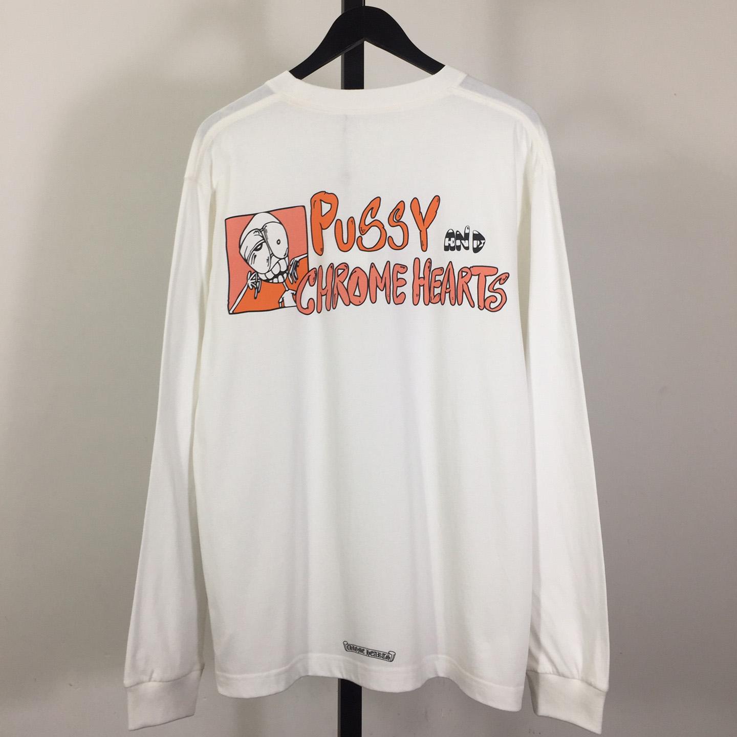 Chrome Hearts Long-sleeved Tee - FashionPlug