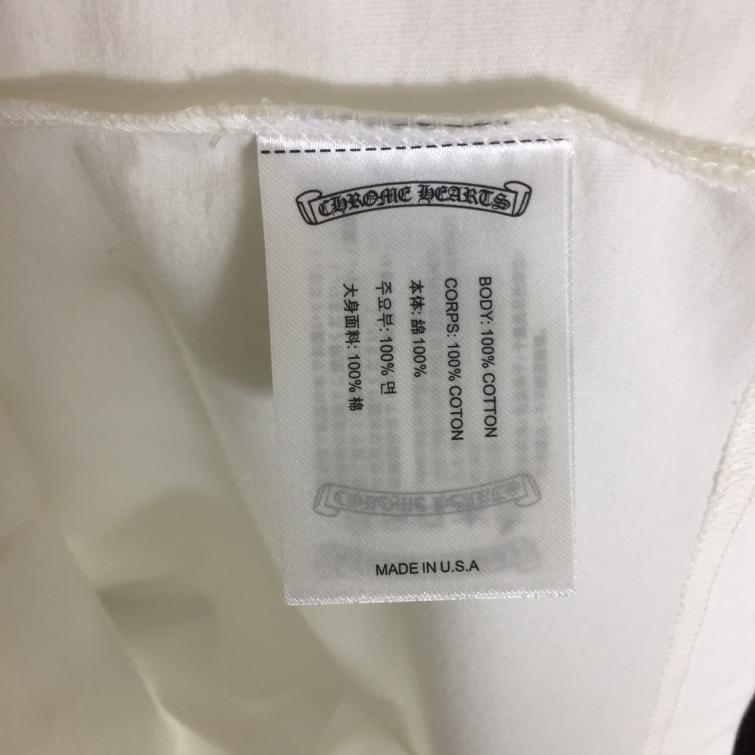 Chrome Hearts Long-sleeved Tee - FashionPlug