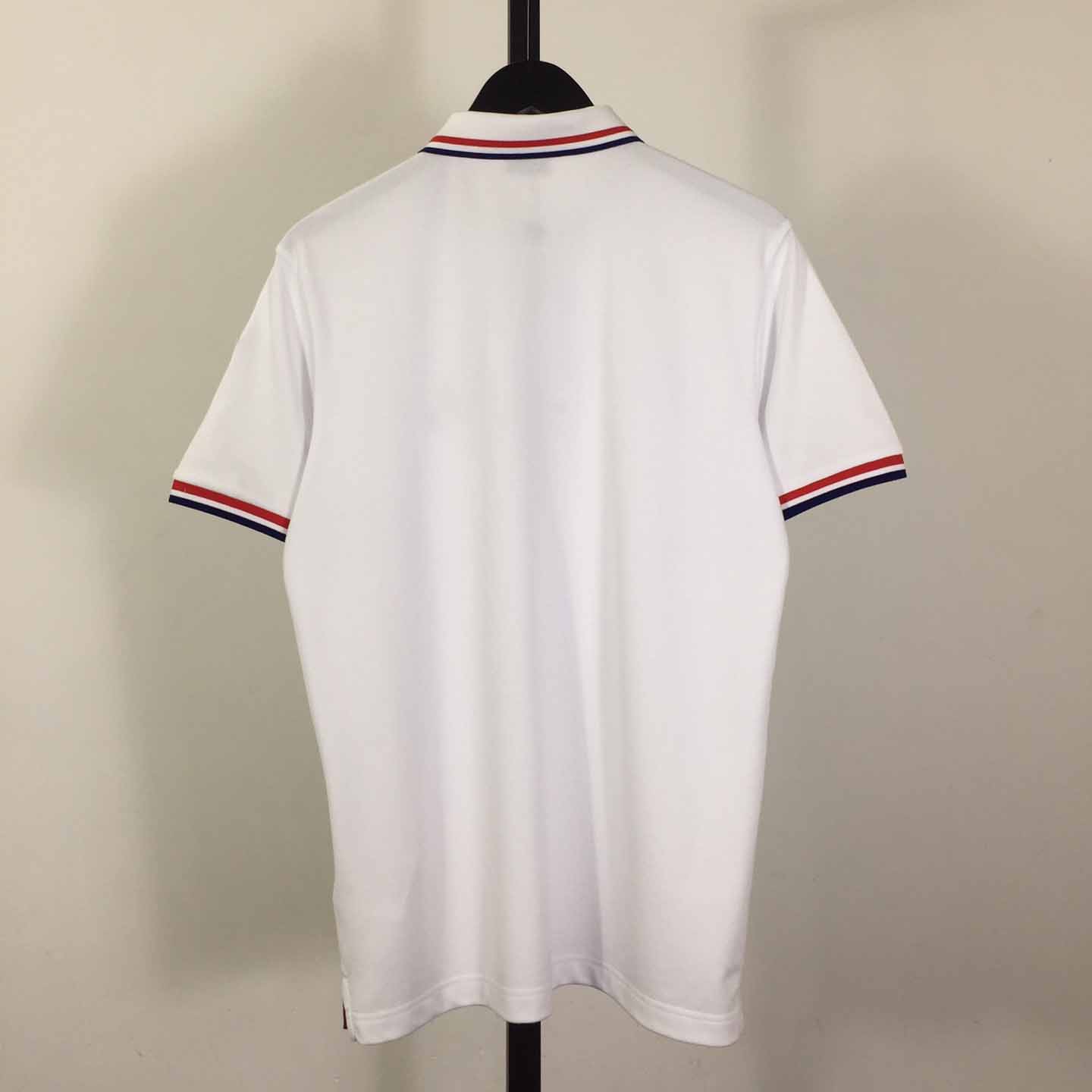 Moncler Logo Cotton Polo Shirt - FashionPlug