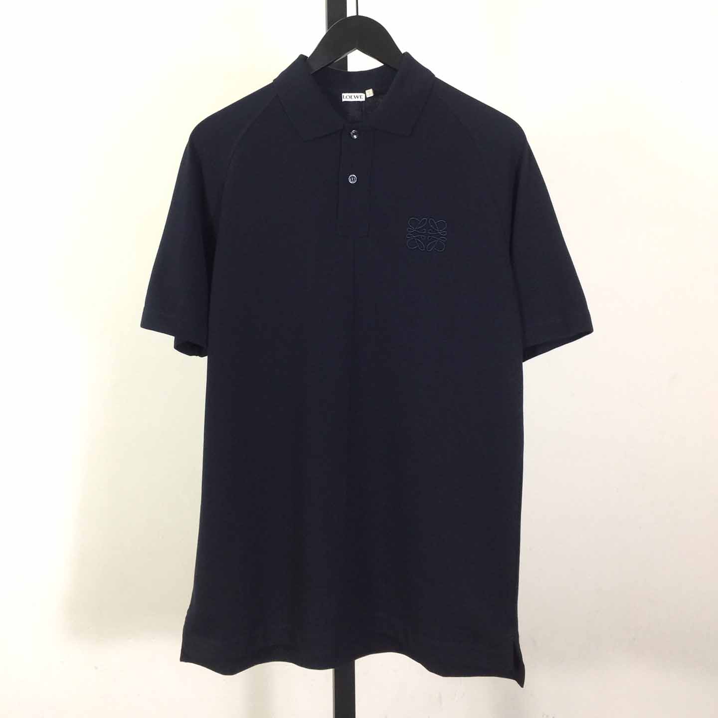 Loewe Logo Cotton Polo Shirt - FashionPlug
